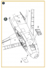 Clear Prop! CPA48057 F-86A gun port (open) for CP kits 1/48